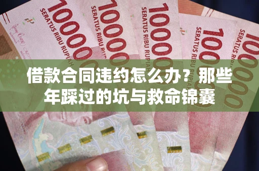 北京借款合同违约怎么办?那些年踩过的坑与救命锦囊 北京借款合同违约怎么办?那些年踩过的坑与救命锦囊